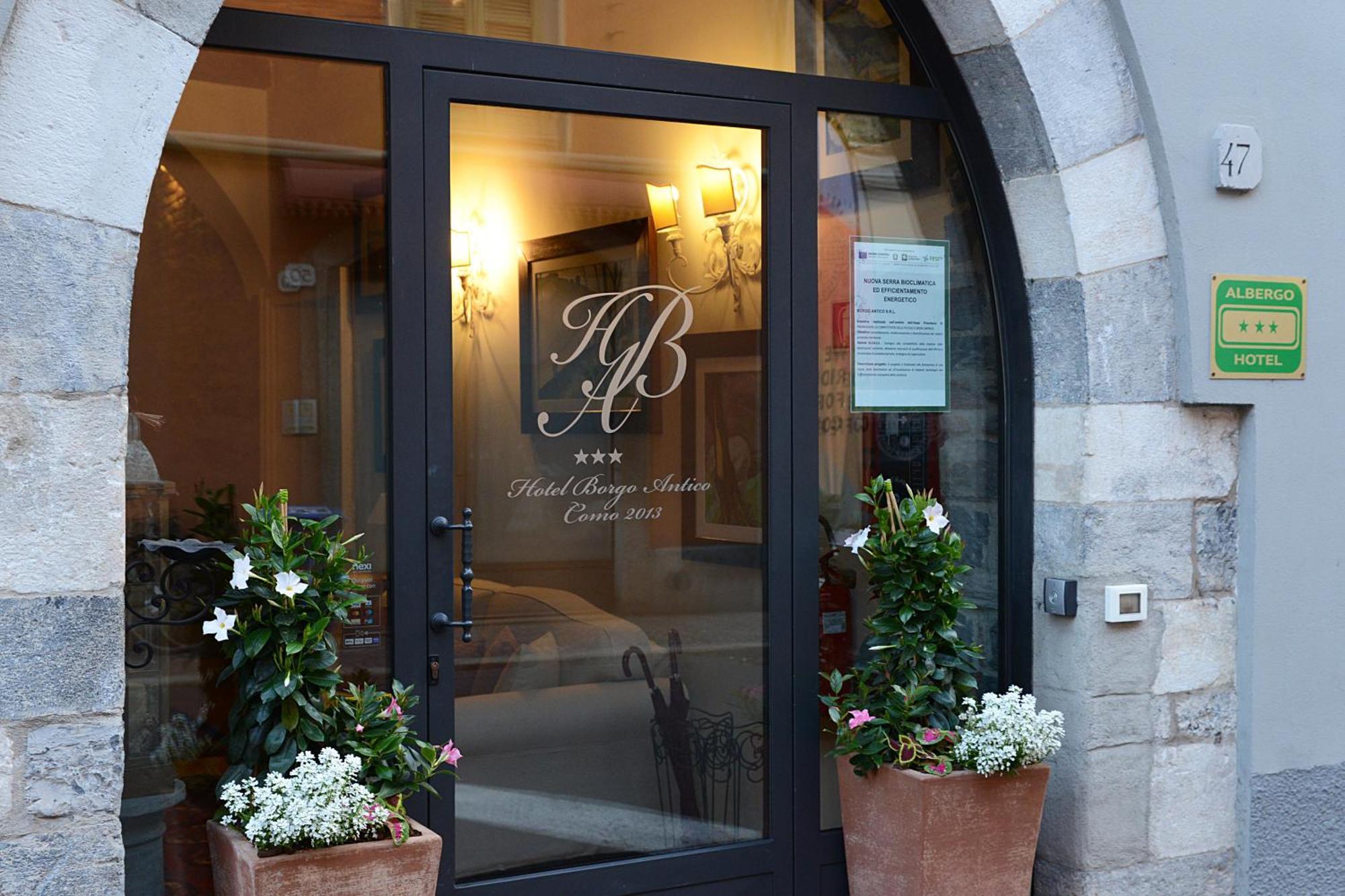 Hotel Borgo Antico Комо Экстерьер фото